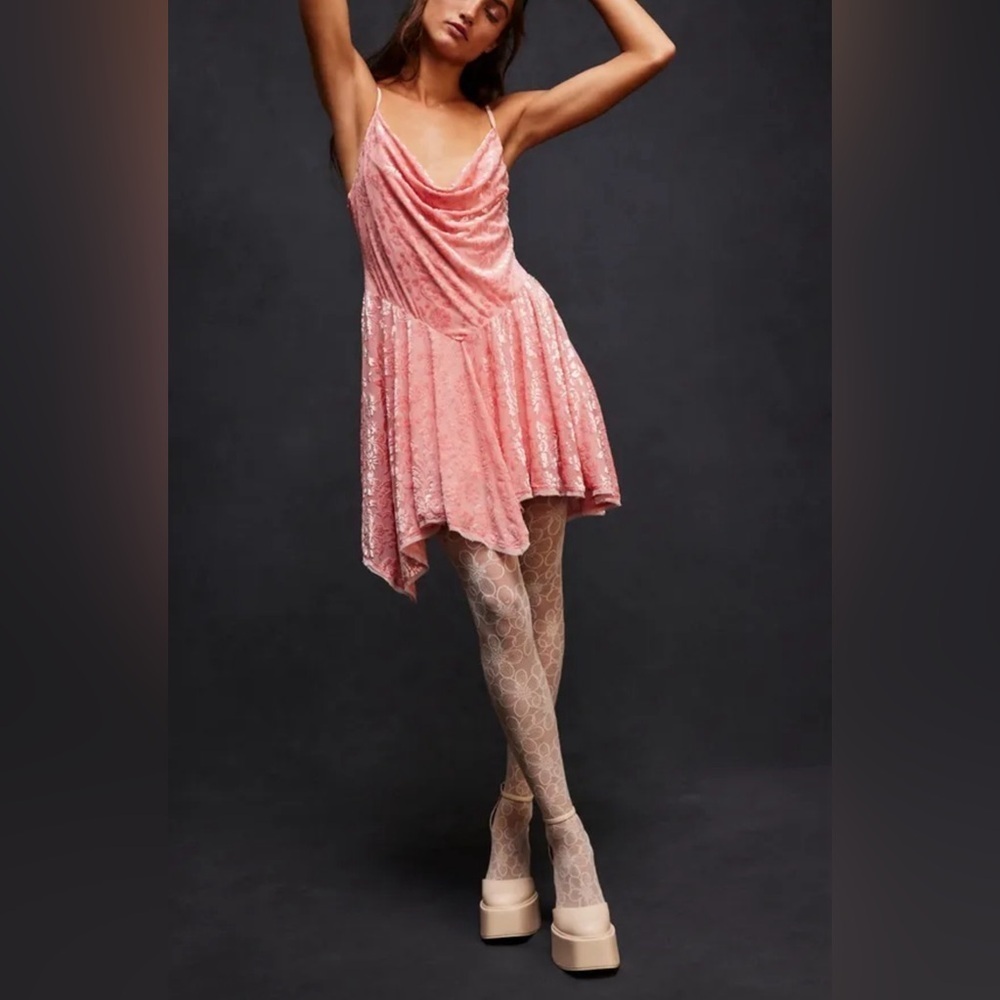 NWOT Free People, Antoinette Mini, Small in Pink Combo - Picture 2 of 11